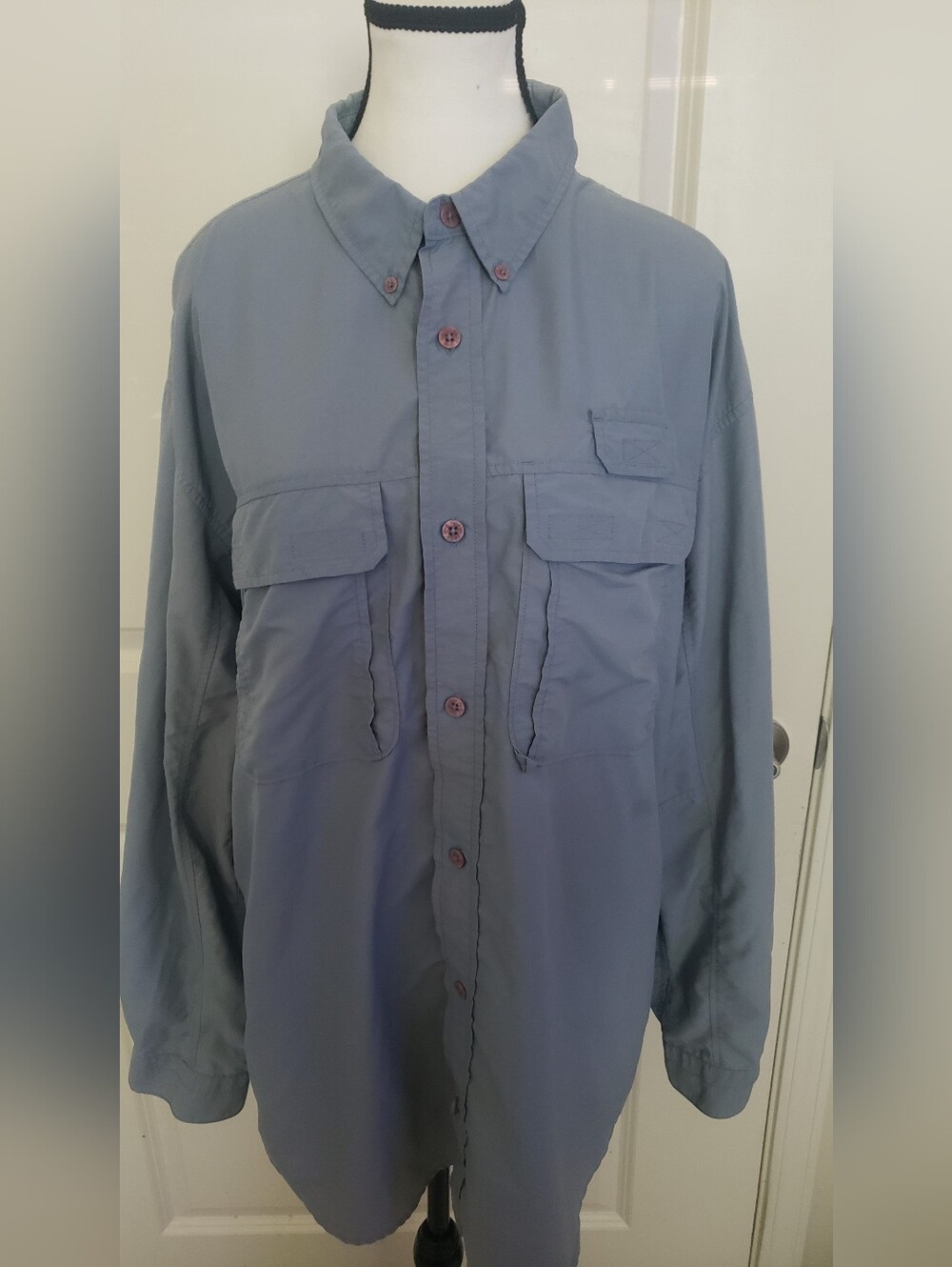 The North Face Blue Button Down Shirt
